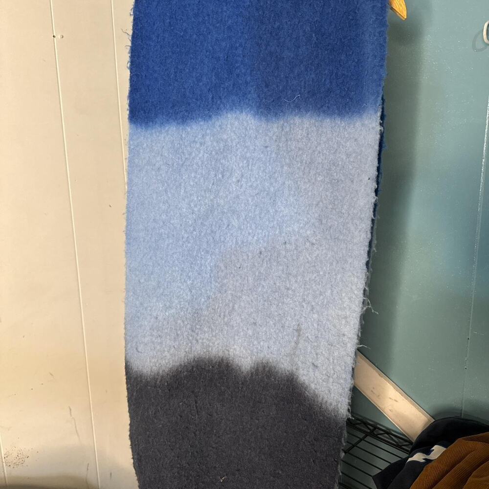 Blue and grey scarf winteraccessories